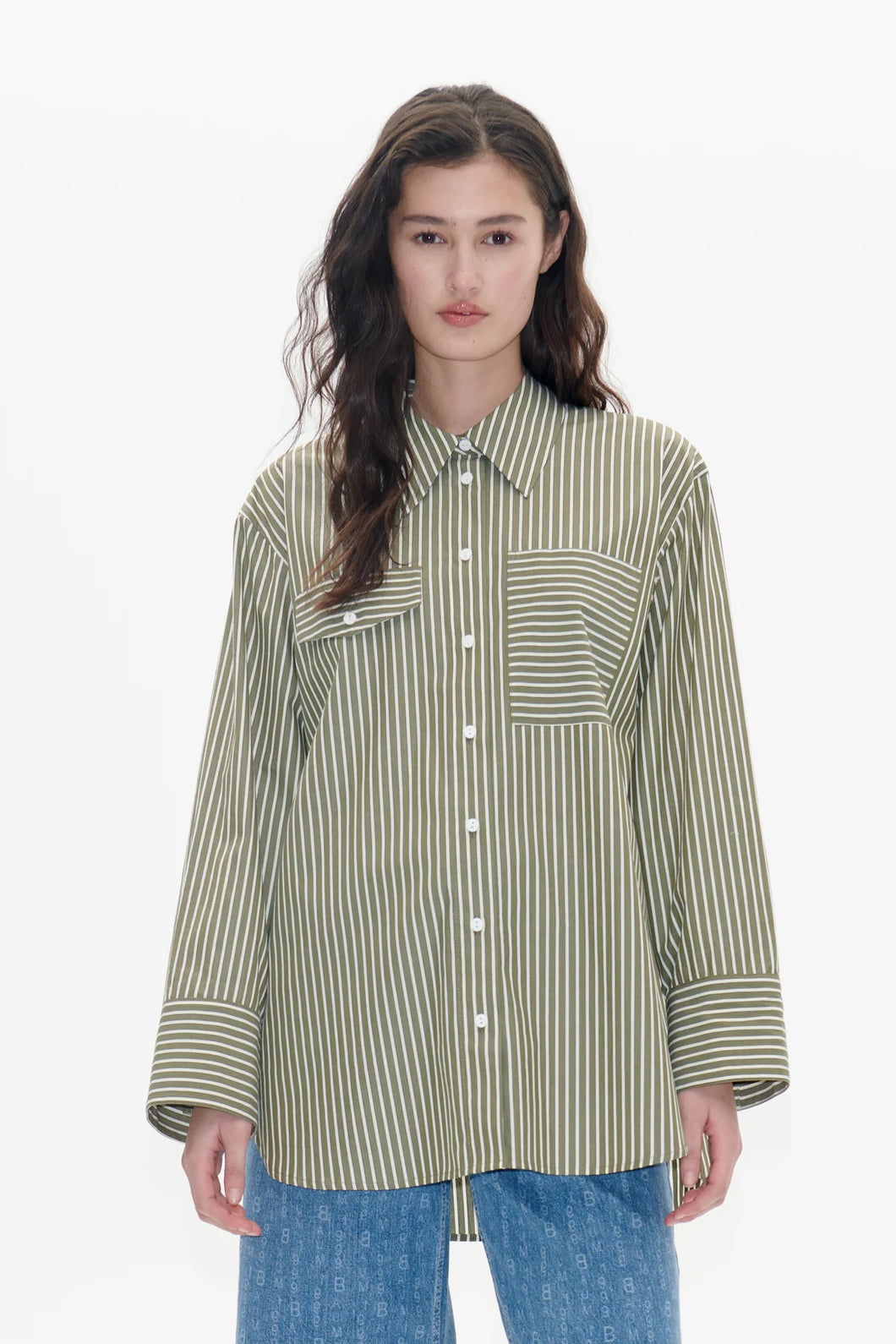 Baum Und Pferdgarten Marlea Shirt - Sphagnum Stripe