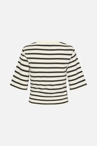 Baum Und Pferdgarten Jalya Top - Black/Whisper Stripe