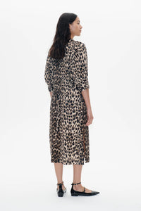 Baum Und Pferdgarten Alya Dress - Brown Leopard