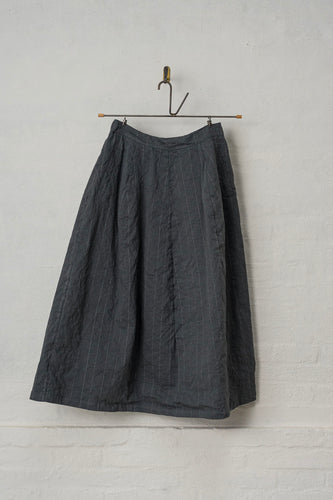 Hannoh + Wessel Jleana Skirt 318 - Zinc Stripe