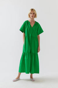 Foemina Delia Dress - Apple Green