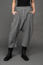 Dogstar Ami Low Pants - Black/White Check