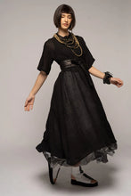 Dogstar Sasa Gather Dress - Black