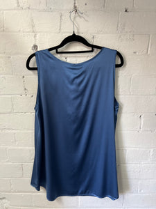 M.A Dainty Splash Blue Gillie Top 10011L