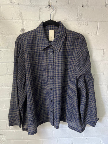 SOH by Sohee Shirt 100 - Navy Check