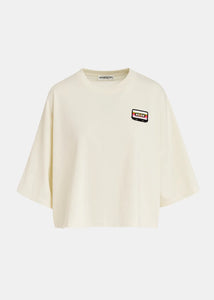 Essentiel Antwerp Glycine Embroidered Tee Shirt - Off White