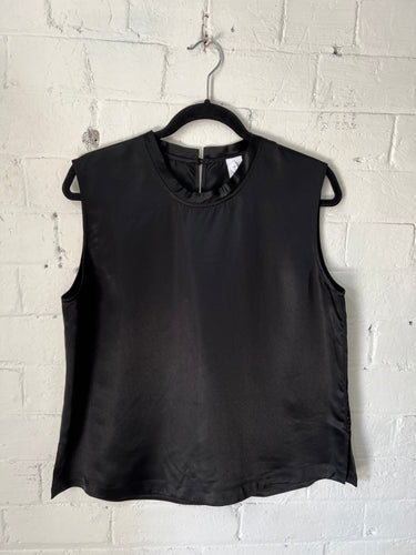 M.A Dainty Custodian Top - Black