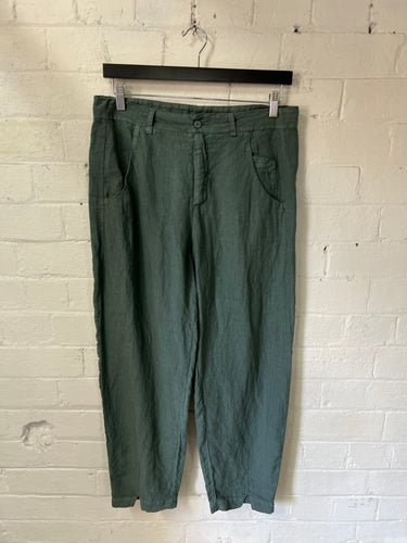 Transit Linen Signature Pant D131 - Octane