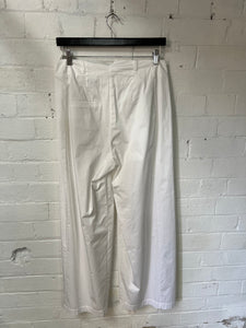 Transit Wide Pant O244 - White