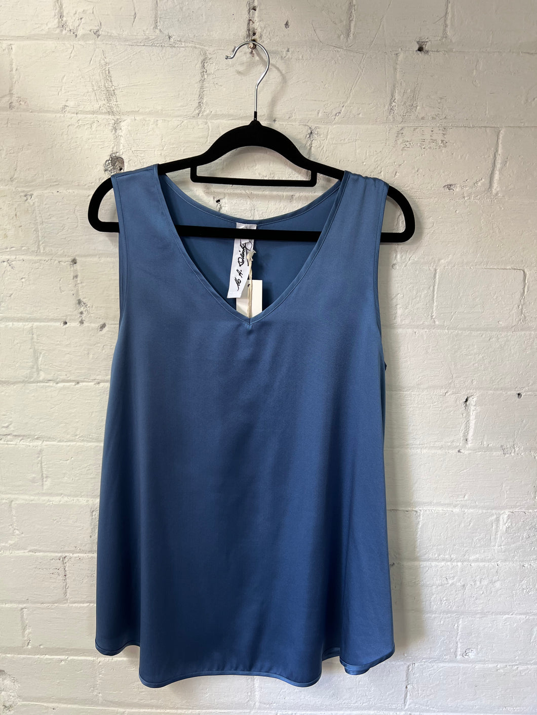 M.A Dainty Splash Blue Gillie Top 10011L