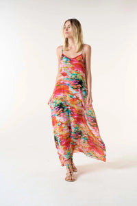 One Season Australia Antoinette Slip-Ithaca Dress - Pink