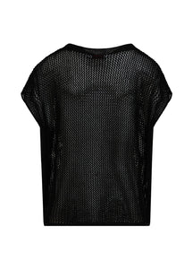 Coster Copenhagen Knit T-Shirt 2254 - Black