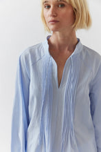 Foemina Laine Seersucker Shirt - Sky Blue