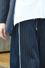 Cooper Leg for Mercy Pant - Navy Pinstripe