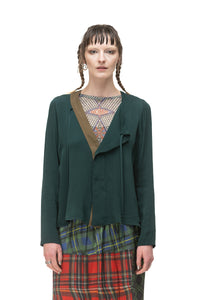 Nom*d Y Long Sleeve Top - Evergreen