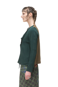 Nom*d Y Long Sleeve Top - Evergreen