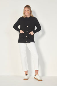 Verge Oblige Cardigan - Black