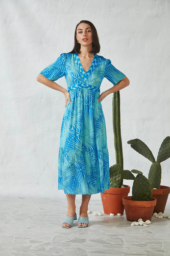 Verge Rio Dress - Lagoon