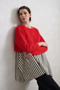 Vale and Ward Jewly Knit - Red