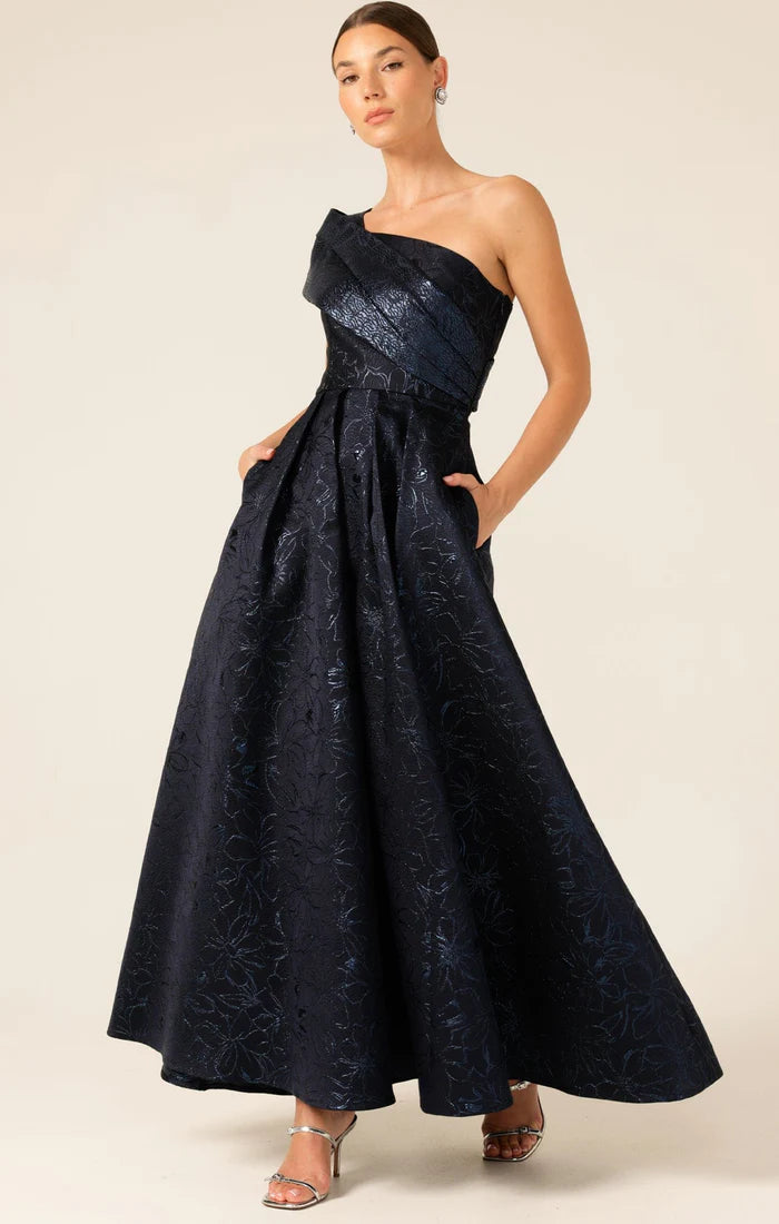 Sacha Drake Twilight Gown - Midnight Metallic