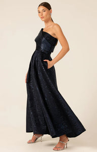 Sacha Drake Twilight Gown - Midnight Metallic